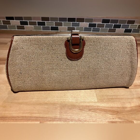 Handbags - Vintage tweed clutch